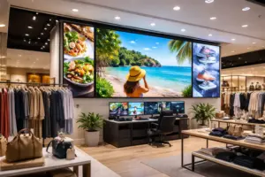 הקיר שמוכר במקומך: איך מסכים דיגיטליים משנים את חוויית הלקוח בעסק המודרני